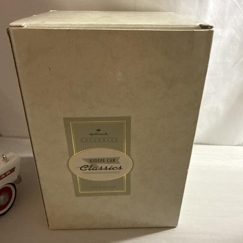 Vintage Hallmark Kiddie Classics 1961 Murray Speedway Pace Car – Box & COA - Picture 14 of 16